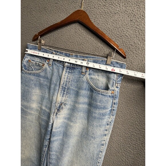 Levi’s 517 0217 Jeans 35x31 Bootcut Flare Made in USA Vintage 1970s Talon Zip - Picture 13 of 16